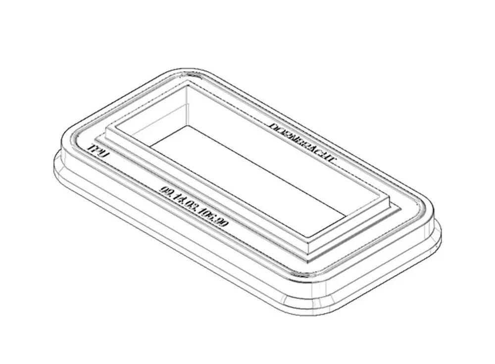 DORNBRACHT Dichtung ERSATZTEILE 091403106 70 x 39 x 9,70 mm, 09140310690 Galeriebild 1
